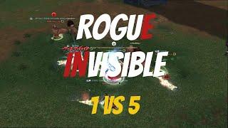 Silkroad Online | 4K | | iSRO Theia | Invisible Rogue Dagger Assasination | 1v5 | Arcane