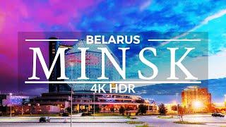 Minsk, Belarus  - by drone in 4K HDR (60fps)