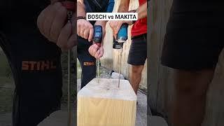 BOSCH vs MAKITA! GDX 18V-210 C ️ TD001G! Ποιο Κέρδισε; #makita #tools #bosch #tool #powertools