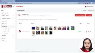 NEWPAGES Connect Instagram Sync