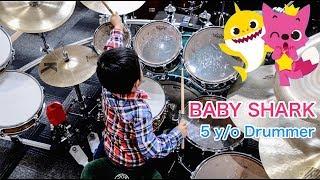 BABY SHARK DANCE | Drum cover | Amazing Child Drummer