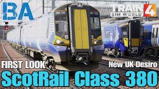 ScotRail Class 380 FIRST LOOK - New UK Desiro - Upgraded Glasgow Cathcart Circle - Train Sim World 4