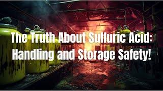 The Truth About Sulfuric Acid: Handling and Storage Safety! 