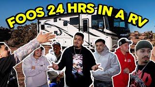 FOOS 24 HRS IN A RV !!