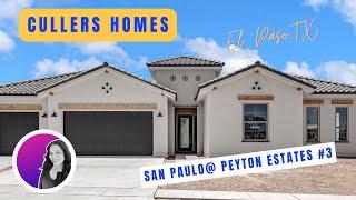 Elevate Your Lifestyle with Cullers Homes at Peyton Estates #3 * Horizon City, TX