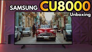 Samsung CU8000 43 inch Unboxing & 1st Impressions