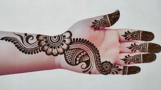 नवरात्रि स्पेशल मेहंदी डिजाइन 2024| mahadir dijain| mehndi design front hand| mehndi design new