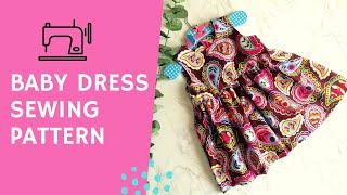 Baby Dress Sewing Pattern Free/ Sewcraftyme