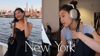 Juilliard•NYC VLOG. 어질어질 줄리아드 음대 석사생활 (이 학교는 파티를 크루즈에서 하네..? 엄마 한국 돌아가는 날, 개강 적응하기)