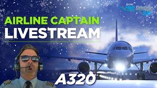 Fly LIKE a Pro im MSFS2024 und dem FENIX A320! AIRLINE Captain im Livestream | VATSIM  | 2025