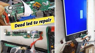 dead led tv repair | led tv dead board repair |repairing guruji