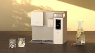 "집에서 만들어 먹는, 스파클링 과일 칵테일" + Modular Sparkling Water & Ice Water Purifier #디자이니어 #제품디자인회사