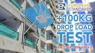 Safety Net Fan Drop Load Test (+100KG)