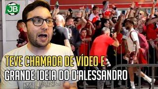  BASTIDOR DO INTER TEVE CHAMADA DE VÍDEO, GRANDE IDEIA DO D'ALESSANDRO E RESPOSTA AO VICE GREMISTA