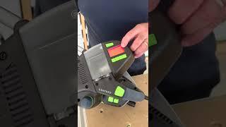 Quick Tip on Festool's Edge Banding Machine #festoolusa #edgebandingmachine