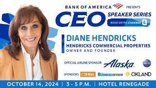 Boise Metro Chamber CEO Speaker Series Featuring Diane Hendricks of Hendricks Commercial Properties