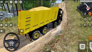 Truck tipper off road simulator driving l truck simulator game