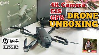 UNBOXING HOLYSTONE HS720E EIS 4K DRONE | FIRST TIME CALIBRATION AND PRE-FLIGHT