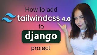 How to add Tailwind CSS v4 to Django Project + Upgrade from Older Versions (Easy) [ Tailwind CLI ]