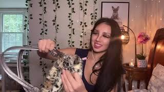 REVIEW: Faux Fur Snow Leopard Tote Bag! Vintage B. Makowsky UNBOXING non-luxury brand handbag