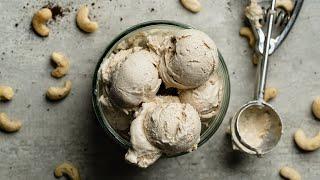 Vegan Vanilla ICE CREAM Recipe - NO Churn!