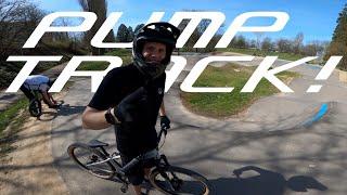 Dieser Pumptrack macht soo Bock! 