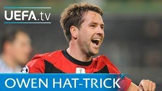 Michael Owen hat-trick: Wolfsburg v Manchester United