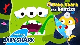 [NEW] Aliens Visit Baby Shark Dentist! | Baby Shark Doctor Hospital Play | Baby Shark Official