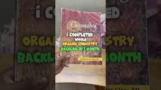 How to clear backlog #neet #jee #aiims #iit #neet2026 #backlog #chemistry