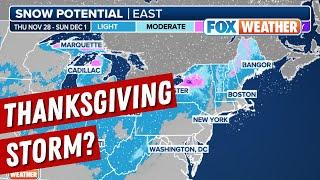 Late-Week Storm To Slow Post-Thanksgiving Travel In Northeast