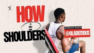 How To Get Bigger Shoulders!? 