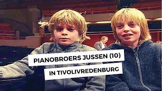 Pianobroers Arthur en Lucas Jussen (10) spelen in TivoliVredenburg in 2006