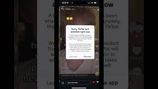 They actually banned tiktok My Shaylaaaa