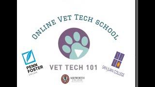 All about Online Vet Tech School