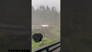 A rainy morning in pelling, Sikkim️ #youtubeshorts #viral #shorts