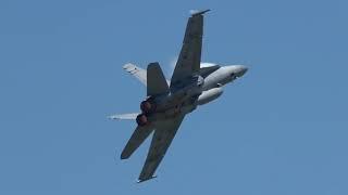 McDonnell Douglas F/A-18A Hornet A21-7 Display over Fighterworld