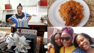 CELEBRATING "BANTER WITH NJ" ON HER BIRTHDAY| HOW I MAKE NIGERIAN PARTY JOLLOF | I MET LILY POPE TV!