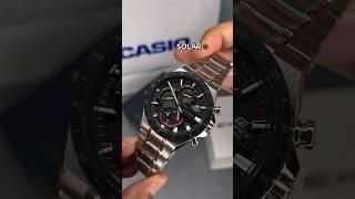 Edifice Casio Solar Powered #elegantwatches #luxurywatchesformen #luxurywatch