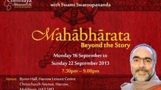 Think before you speak...lessons from the Mahabharata - Swami Swaroopananda