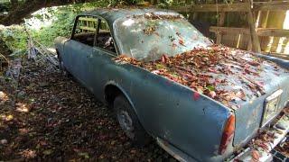 ABANDONED Classic Car Graveyard ( SHOCKED BY WHAT I ENCOUNTER INSIDE MANSION )