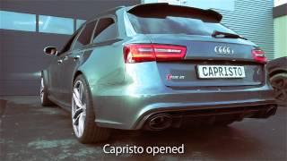 Soundfile Audi RS6 Biturbo C7 and RS7 Sportback with Capristo Exhaust