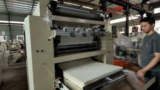 Fabricante de máquina automática de 4 líneas de papel de seda facial de mano toalla de 4 líneas