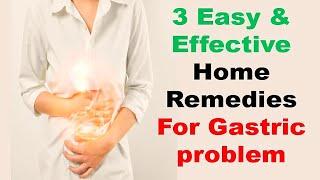 3 Simple and Effective Home Remedies for Stomach Gas Relief