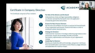 IoD | An introduction to the IoD Certificate in Company Direction