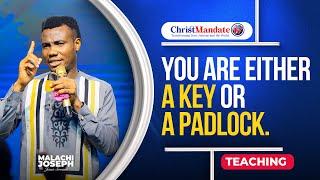 YOU ARE EITHER A KEY OR A PADLOCK  | Teaching