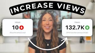 How To INCREASE VIEWS On YouTube (master this one thing!)