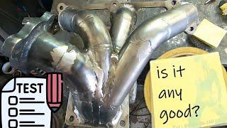 Turbo Exhaust Manifold Performance Test