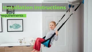 Playzone-fit Kidtrix Doorway Bar and Swing Installation Instructions