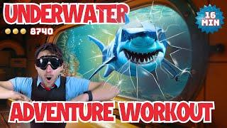 16 Min  Underwater Adventure Brain Break | Kids Summer Workout and Movement Exercises