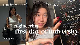 FIRST DAY OF UNIVERSITY (engineering)